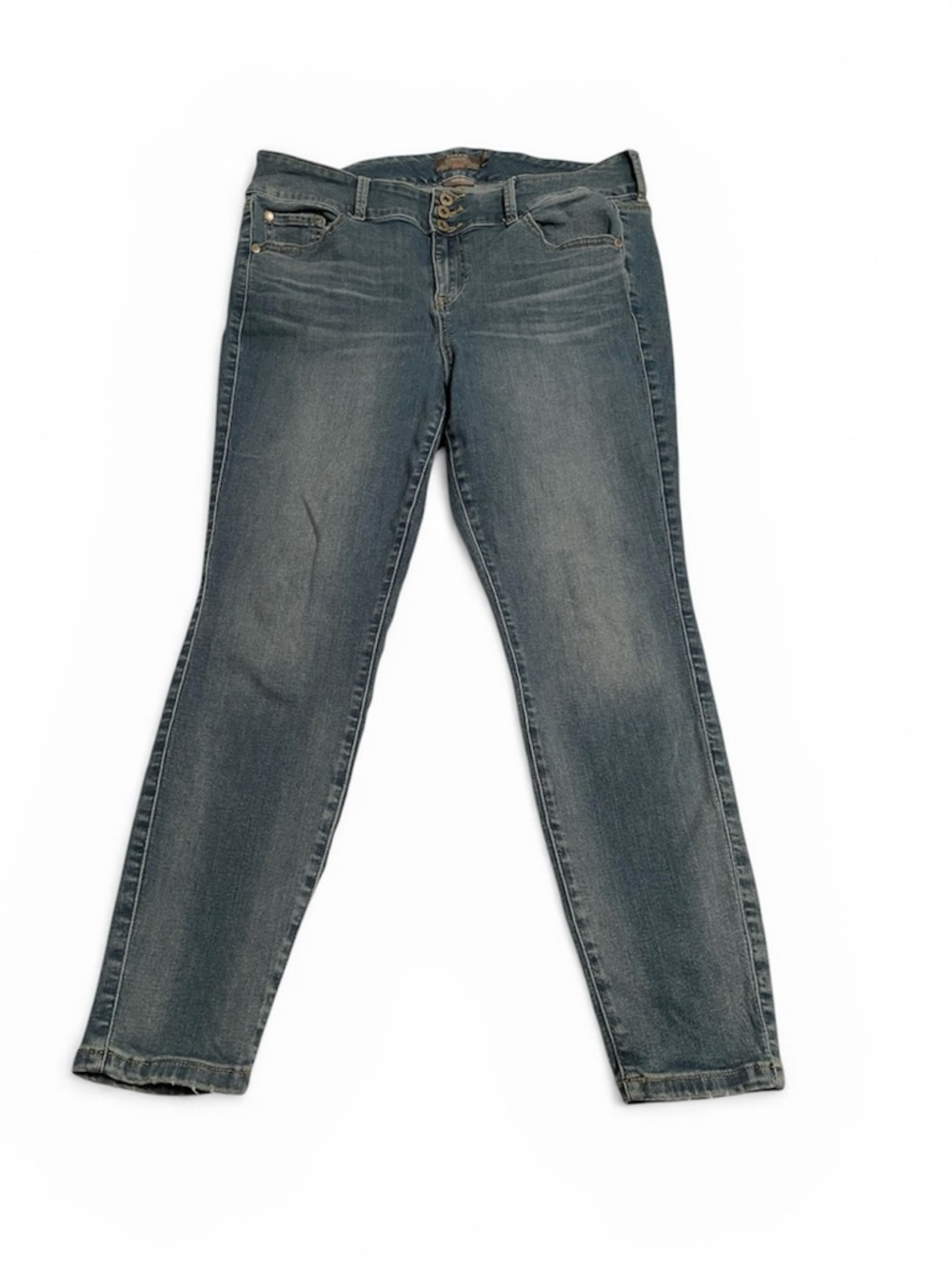 Women's Skinny Jeans in Medium Blue Wash 16s torrid (h)